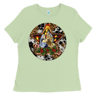 Matcha Oh Holy Night Christmas Ladies Tee - RanaPortraitStore