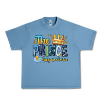 Pebble Blue The Prince Has Arrived Urban Heavy Tee - MaliasSmallBusiness