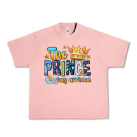 Salmon The Prince Has Arrived Urban Heavy Tee - MaliasSmallBusiness