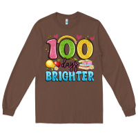 Chestnut 100 days brighter Long Sleeve Tee - Artiststas