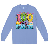 Colony Blue 100 days brighter Long Sleeve Tee - Artiststas