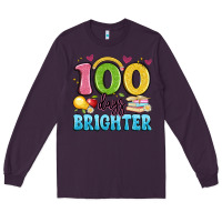 Plum 100 days brighter Long Sleeve Tee - Artiststas