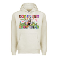 Oatmeal Heather Easter wishes and bunny kisses Easter gnomies  Eas Premium Hoodie - CowGirlArtShop