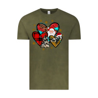 Vintage Olive heart  wood slice ornament Vintage Tee - JahusDesignShop