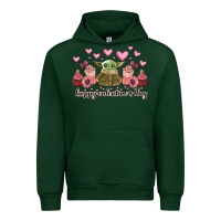 Forest Green happy valentines day yoda Urban Hoodie - CowhideDigitalArt