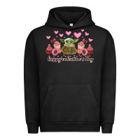Pigment Black happy valentines day yoda Urban Hoodie - CowhideDigitalArt