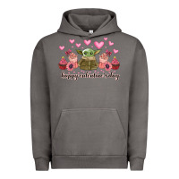 Pigment Tornado happy valentines day yoda Urban Hoodie - CowhideDigitalArt