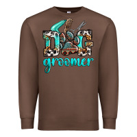 Chestnut western dog groomer Premium Sweatshirt - OliviaCreatesArt