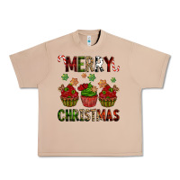 Burro Merry Christmas cupcakes Urban Heavy Tee - NancyCooperArtShop