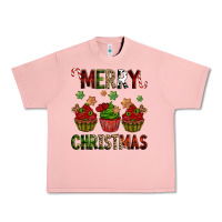 Salmon Merry Christmas cupcakes Urban Heavy Tee - NancyCooperArtShop