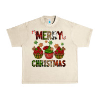 Sandshell Merry Christmas cupcakes Urban Heavy Tee - NancyCooperArtShop