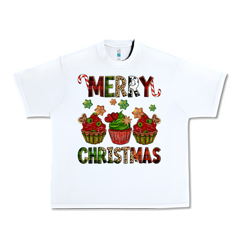 Merry Christmas Cupcakes Urban Heavy Tee by NancyCooperArtShop | Teevron