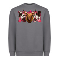 Storm Highland Cow Mom Heavyweight Sweatshirt - Bettercallsaul