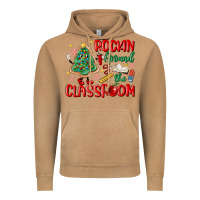 Vintage Camel rockin around the clasroom teacher Vintage Hoodie - MaliasSmallBusiness
