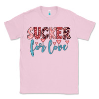 Bubblegum Pink sucker for love Classic Tee - JahusDesignShop