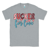 Heather Grey sucker for love Classic Tee - JahusDesignShop