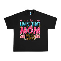 Black livin' that mom life Urban Heavy Tee - JahusDesignShop