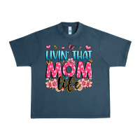 Midnight Navy livin' that mom life Urban Heavy Tee - JahusDesignShop