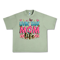 Oil Green livin' that mom life Urban Heavy Tee - JahusDesignShop