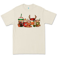 Bone Reindeer Christmas Coffee Cups Premium Tee - Jasminsmagicworld