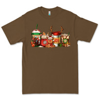 Cacao Reindeer Christmas Coffee Cups Premium Tee - Jasminsmagicworld
