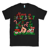 Black have a holly dolly christmas Classic Tee - MaliasSmallBusiness