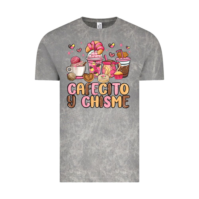 Cafecito Y Chisme Vintage Tee by MaliasSmallBusiness | Teevron