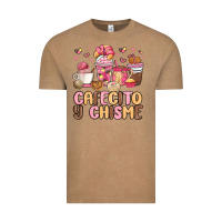 Vintage Coffee cafecito y chisme Vintage Tee - MaliasSmallBusiness