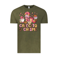 Vintage Olive cafecito y chisme Vintage Tee - MaliasSmallBusiness