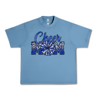 Pebble Blue cheer mom Urban Heavy Tee - MaliasSmallBusiness