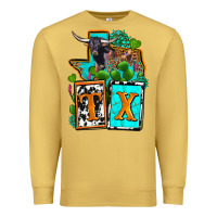 Antique Gold tx texas Premium Sweatshirt - OliviaCreatesArt