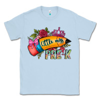 Dusty Blue little miss prek Classic Tee - CowhideDigitalArt