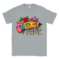 Heather Grey little miss prek Classic Tee - CowhideDigitalArt