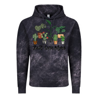 Cloud Black just one more plant Vintage Hoodie - MaliasSmallBusiness