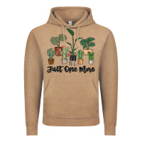 Vintage Coffee just one more plant Vintage Hoodie - MaliasSmallBusiness