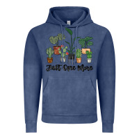 Vintage Denim just one more plant Vintage Hoodie - MaliasSmallBusiness