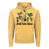 Vintage Mustard just one more plant Vintage Hoodie - MaliasSmallBusiness