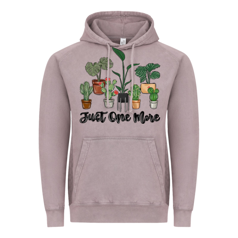 Just One More Plant Vintage Hoodie by MaliasSmallBusiness | Teevron