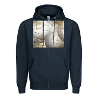 Navy distressed volleyball pattern Zipper Hoodie - TumblerDesignByShophia