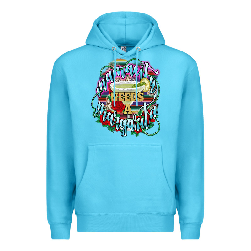 Mamacita Needs A Margarita Mexico Premium Hoodie by HowdyJamesFarm | Teevron