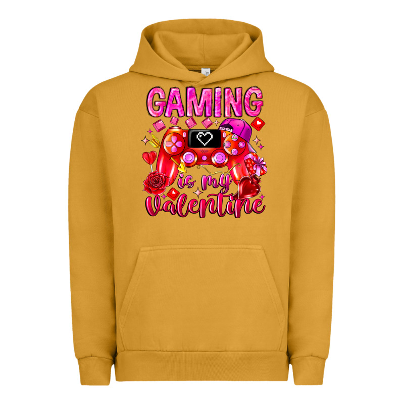 Gaming Is My Valentine Urban Hoodie by CowhideDigitalArt | Teevron