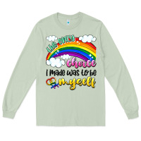 Matcha the only choice i made was to be myself Long Sleeve Tee - Artiststas