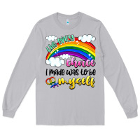 Moon Dust the only choice i made was to be myself Long Sleeve Tee - Artiststas