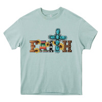 Arona western gemstone cross faith Heavy Core Tee - Artiststas