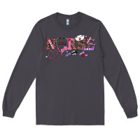 Smoke valentine's day nurse Long Sleeve Tee - RanaPortraitStore