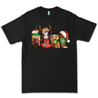 Black christmas baby calf coffee cups Premium Tee - Jasminsmagicworld