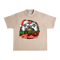 French Oak Gamer Merry Christmas Urban Heavy Tee - NancyCooperArtShop