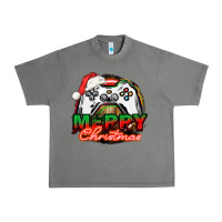 Tornado Gamer Merry Christmas Urban Heavy Tee - NancyCooperArtShop