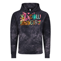 Cloud Black western cowgirl Vintage Hoodie - MaliasSmallBusiness