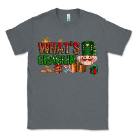 Charcoal Heather What's crackin Christmas Classic Tee - NancyCooperArtShop